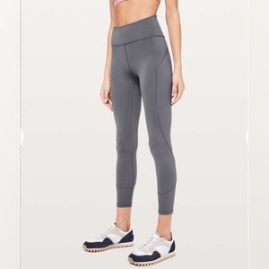 Lululemon In Movement 7/8 Tight *Everlux 25" Size 6 Summer Workout Training